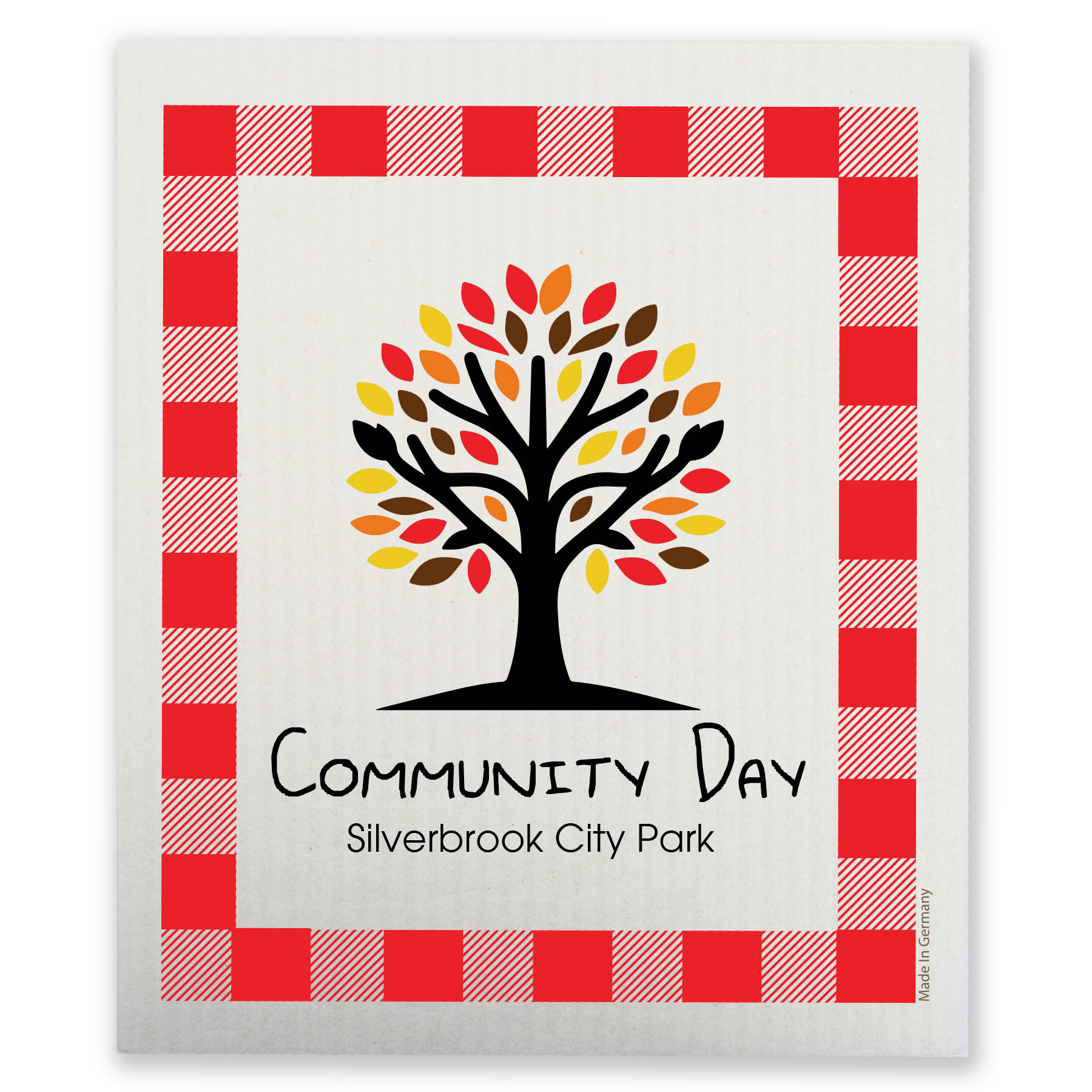 Picnic Stock Graphic with Imprint